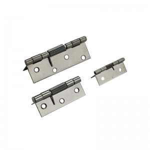 201#stainless สปริงสปริงบานบานพับประตูใกล้บานพับประตูไม้สปริงบานพับบานพับรีบาวด์อัตโนมัติ